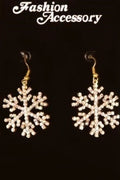 Schneeflocken Ohrringe – Winter Schmuck