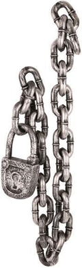 Kette mit Schloss für Sträfling-Kostüm