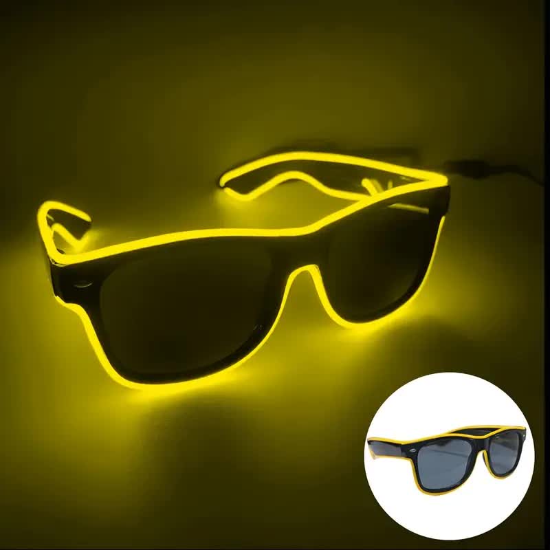 LED Brille – Leuchtbrille