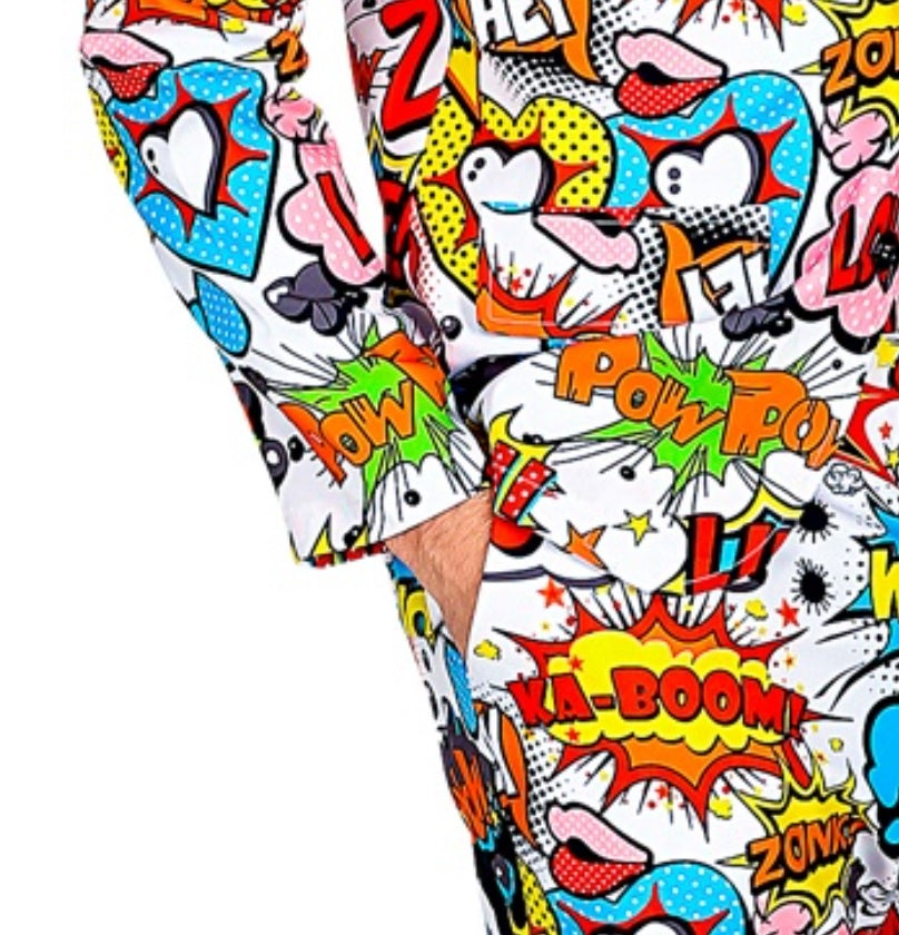 Comic Anzug – Pop Art Anzug