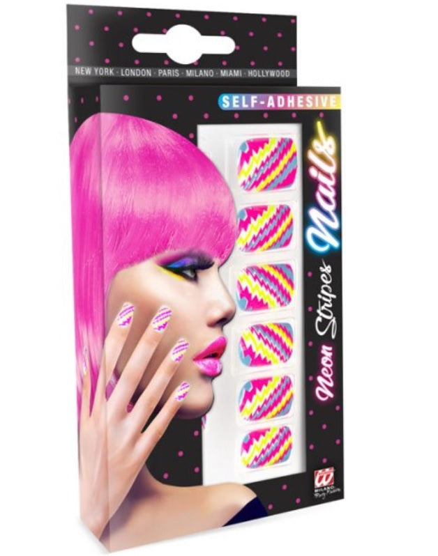 80er Jahre Fingernägel – Party Nails