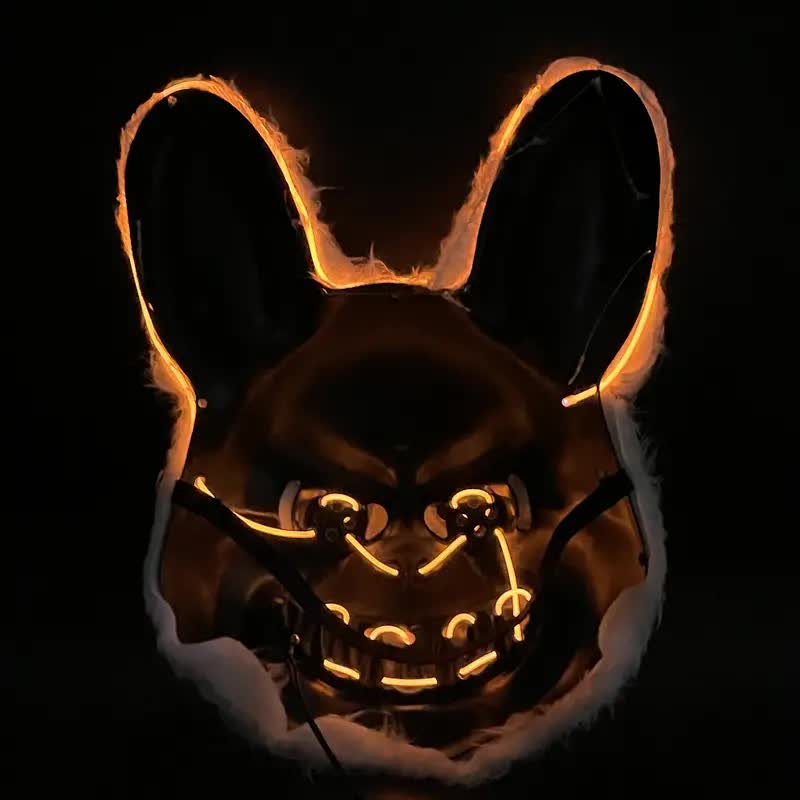 LED Hasenmaske – Bunny Halloween Maske