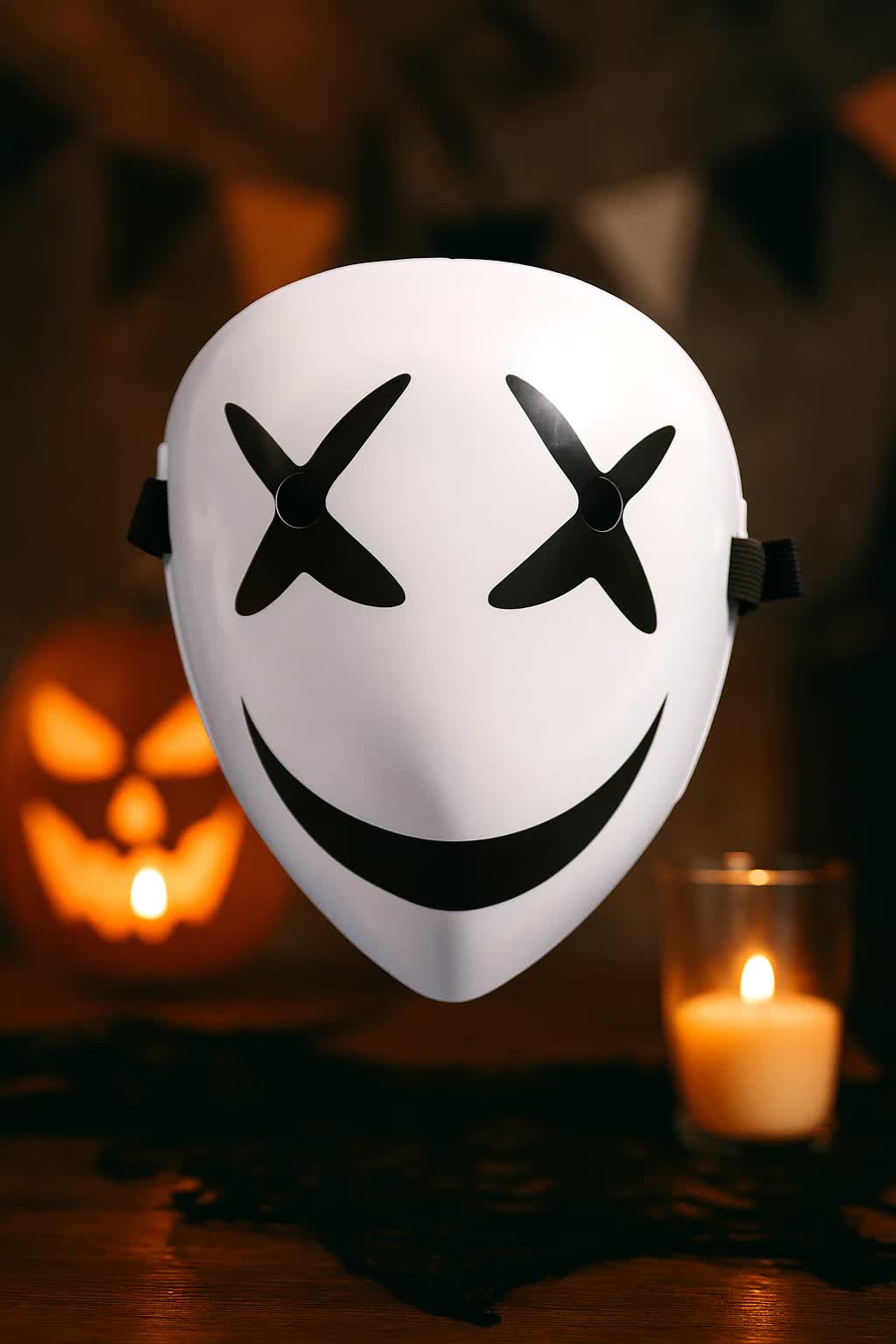 Creepy Smile Maske – Grusel Maske