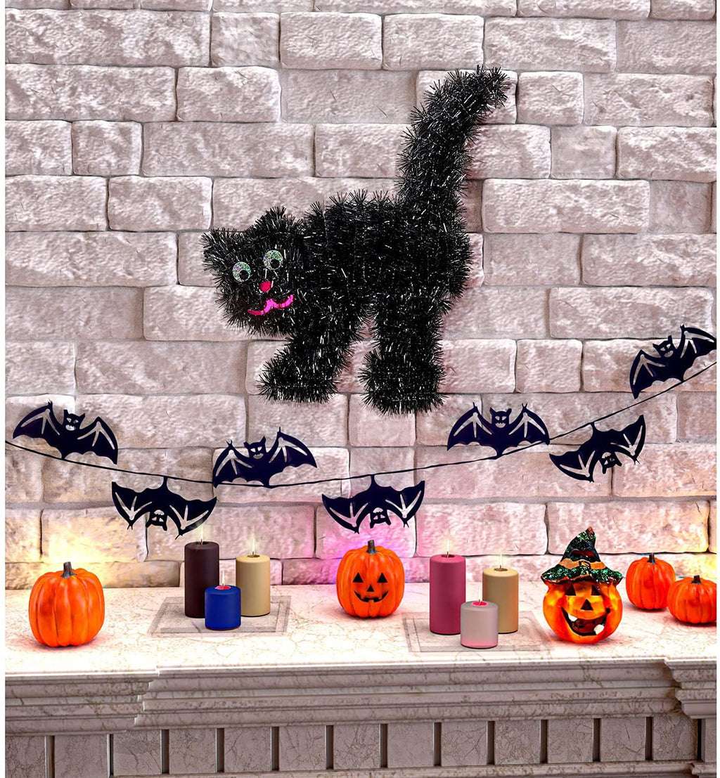 Katze Dekoration – Halloween Wanddeko