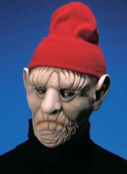 Räuber Maske mit Mütze