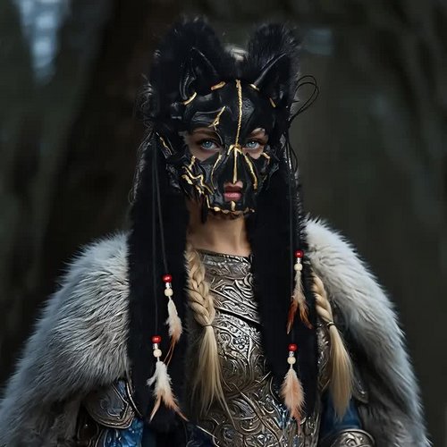 Wolf Schädel Maske – Halloween