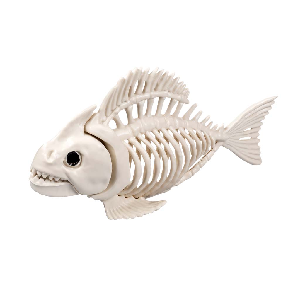 Skelett Fisch – Halloween Deko
