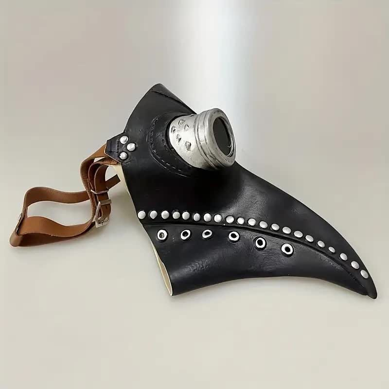 Pestdoktor Latexmaske mit Schnabel