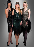 20er Jahre Kleid Deluxe – Pailletten Kostüm