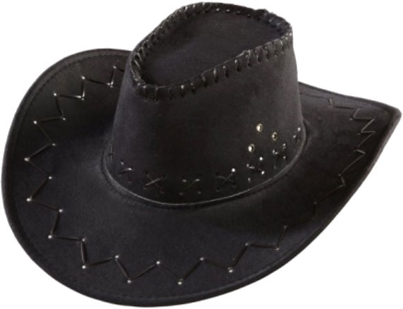 Cowboyhut aus Lederimitat - Western