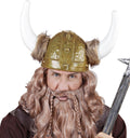 Wikingerhelm mit Fell Deluxe – Erwachsene