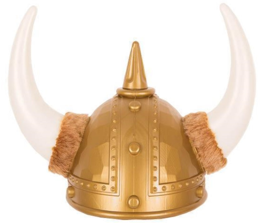 Wikingerhelm mit Fell für Erwachsene