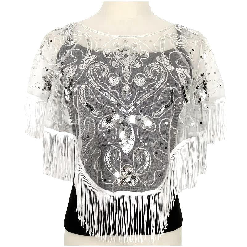 20er Jahre Cape – Vintage Poncho Gatsby