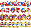 Clown Girlande – Fasnacht Dekoration aus Papier
