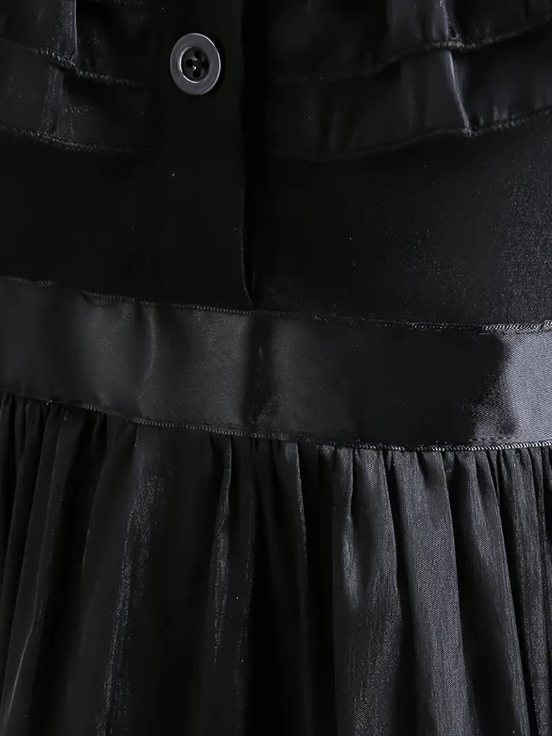 Wednesday Ballkleid für Mädchen – Addams Family