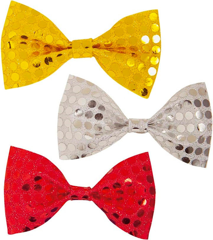 Pailletten Fliege – Glitzer Fliege