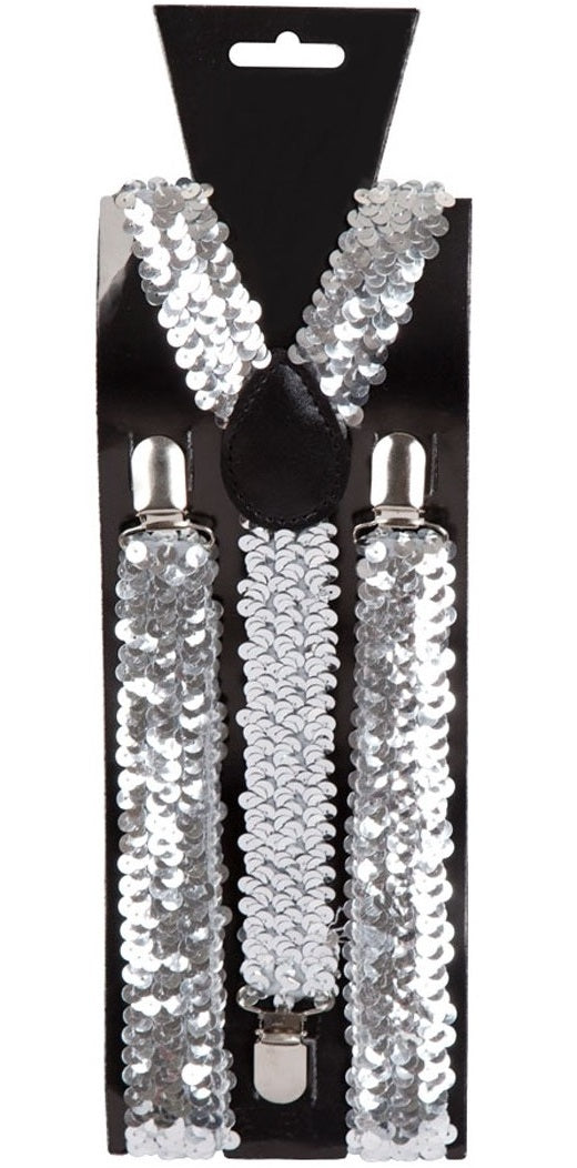 Pailletten Hosenträger Glitzer