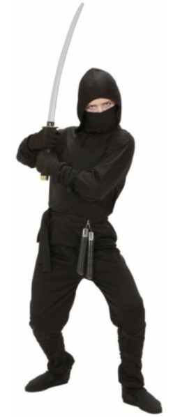 Ninja Kostüm für Jungen