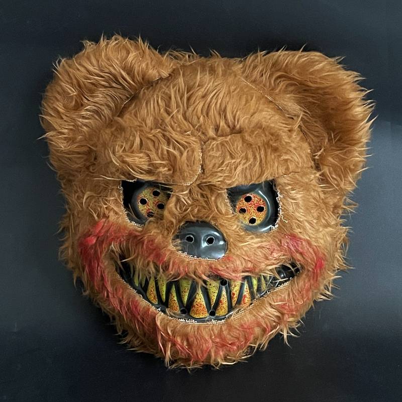 Blutiger Teddy Maske – Creepy Halloween
