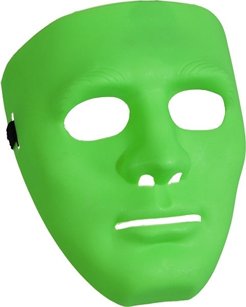 Anonymous Maske – farbige Maske aus Hartplastik