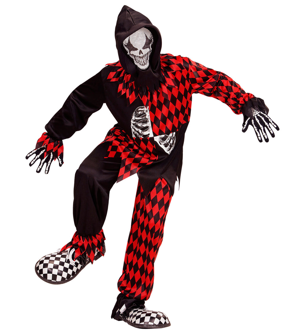 Dark Joker Clown Kostüm für Kinder