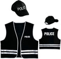 Polizei Weste Police mit Mütze
