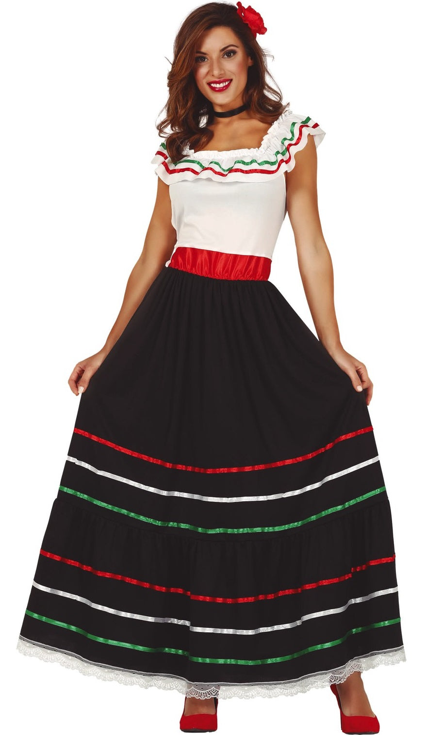Mexikanerin Kostüm – Mexiko Kleid für Damen