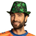 Cannabis Hut mit Hanfblättern – Reggae Hut