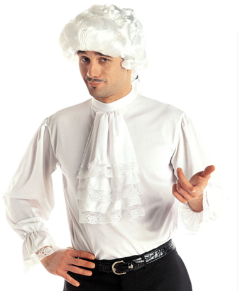 Edelmann Hemd mit Jabot – für Vampir, Schotten und Barock