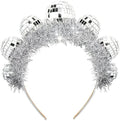 Discokugel Haarreif – Disco Haarschmuck