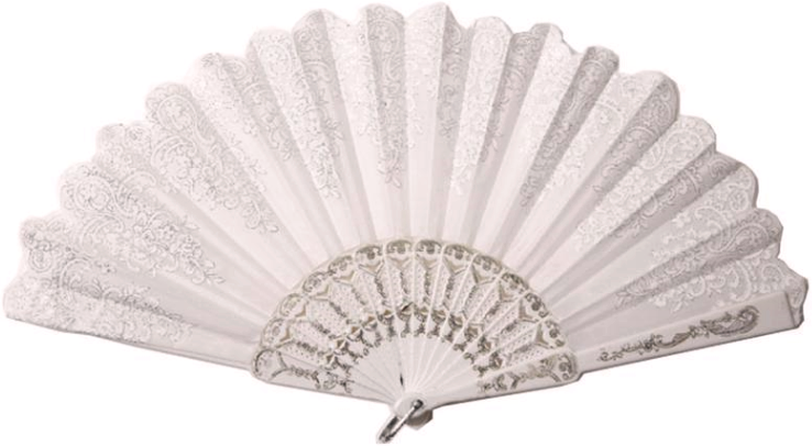 Fächer mit Verzierung – Hochzeit & Gala
