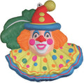 Clown Dekoration – farbige Fasnacht Fensterdeko
