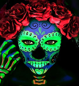 UV Schminke – Körperbemalung Streetparade