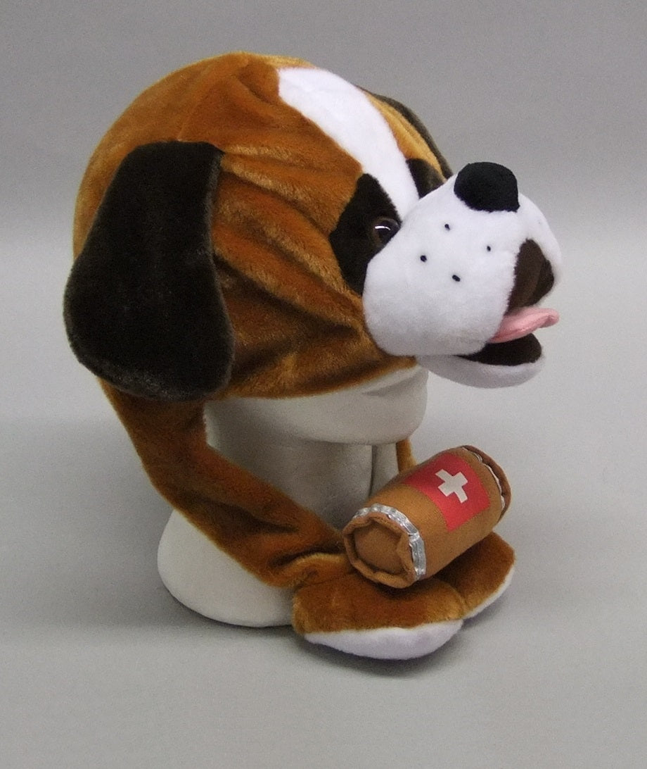 Bernhardiner Mütze – Hund Plüschmütze