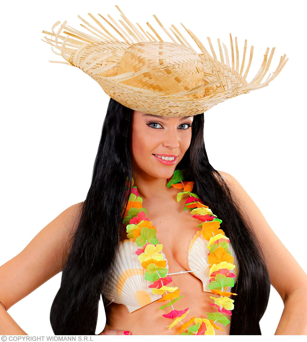 Hawaii Hut mit Fransen – Sommerhut