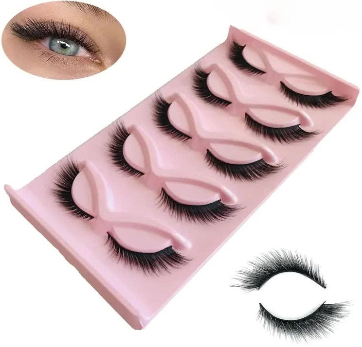 Wimpern Set – 5 Paar Glamour Lady