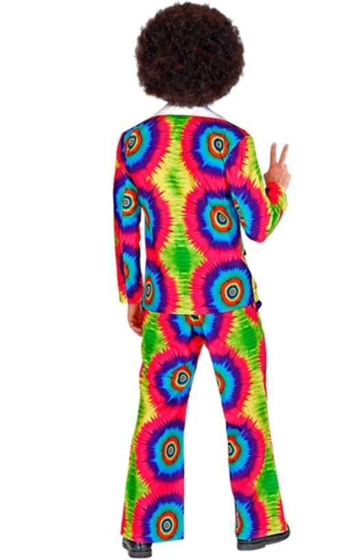 70er Jahre Anzug – Peace Hippie Anzug