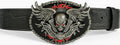 Totenkopf Gürtel – Ghost Rider & Gothic