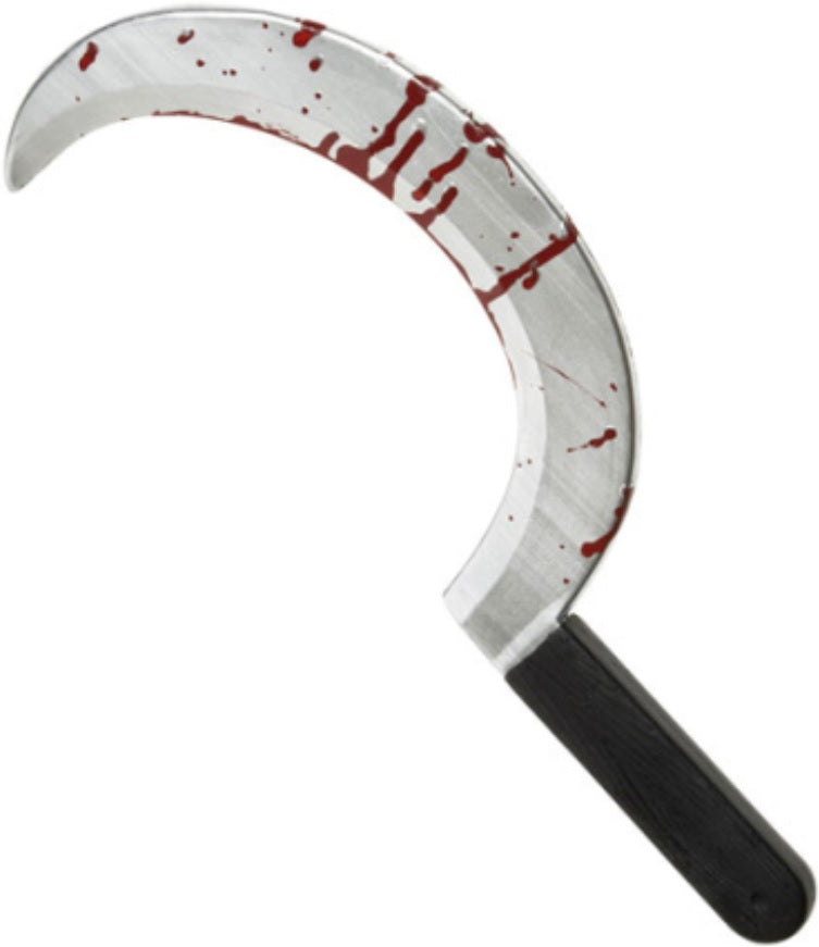 Sichel mit Blut – Halloween