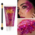 Glitzer Gel für Gesicht & Körper Make-Up