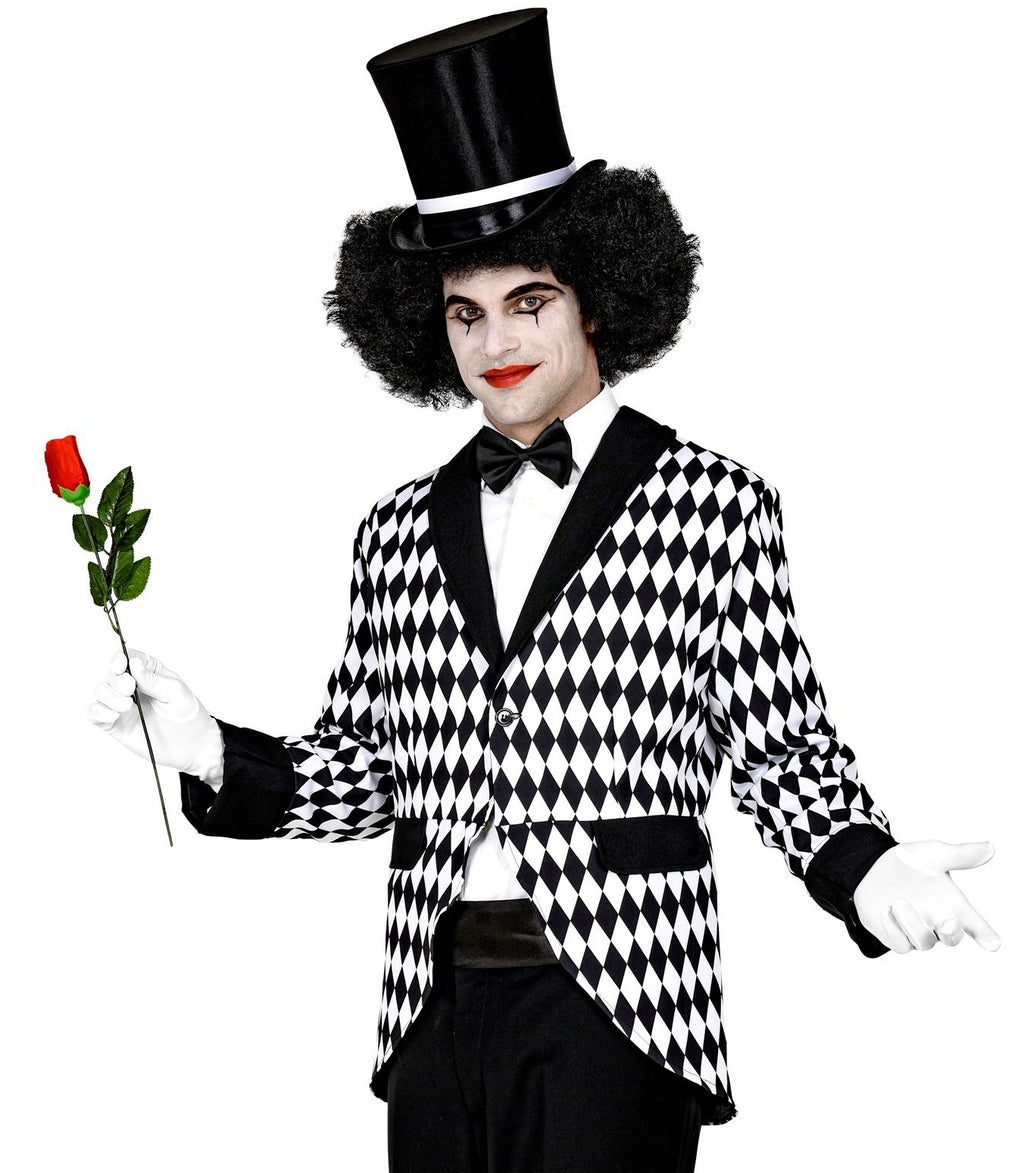Pantomime Kostüm Pierrot Harlekin Frack