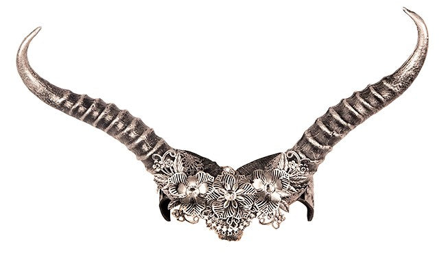 Steampunk Kopfschmuck mit Hörnern – Maleficent