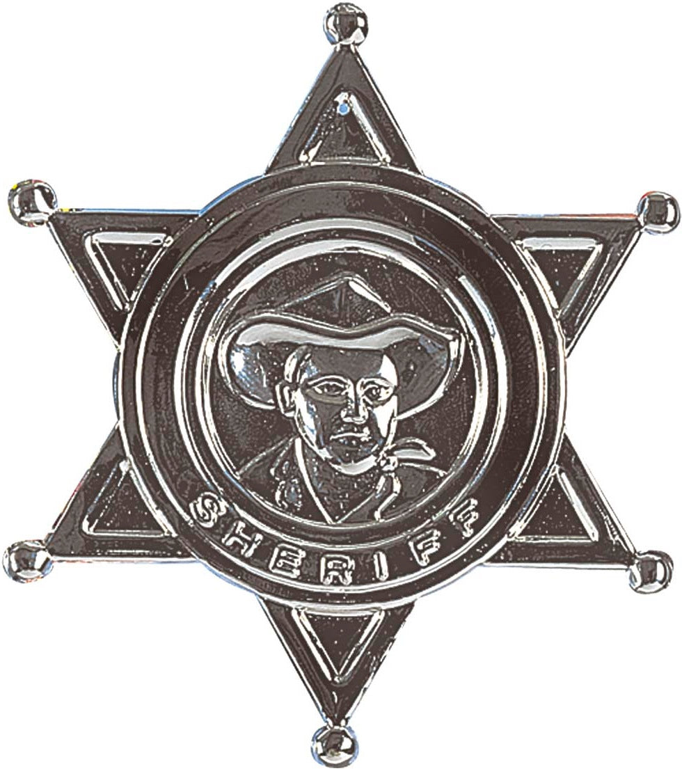 Sheriffstern – Cowboy Abzeichen