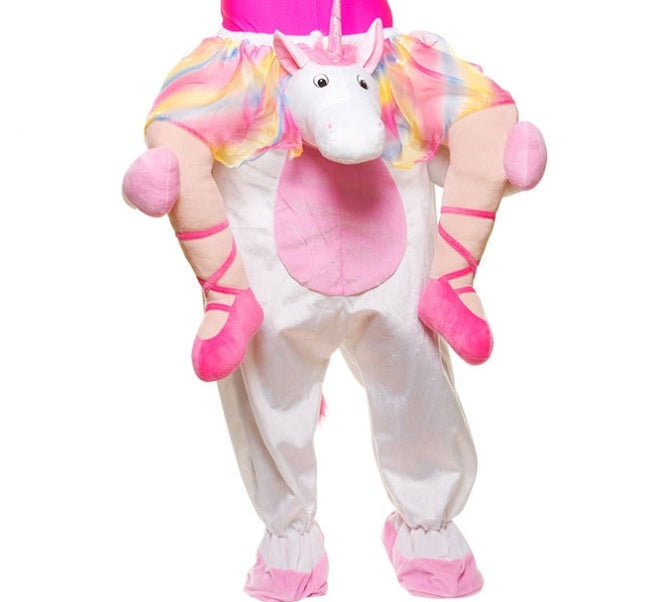 Einhorn Huckepack Kostüm – Pegasus