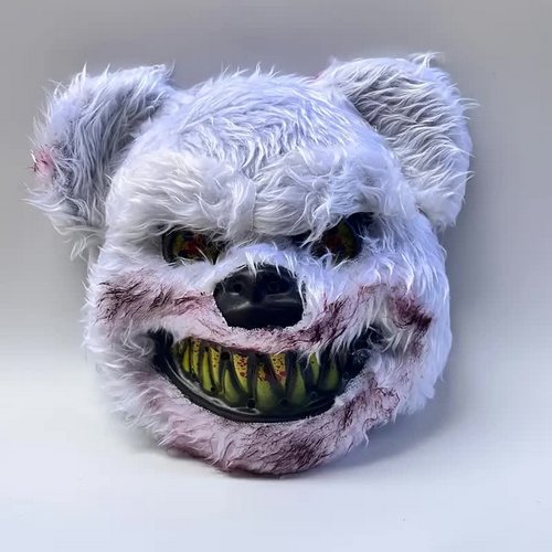 Blutiger Teddy Maske – Creepy Halloween
