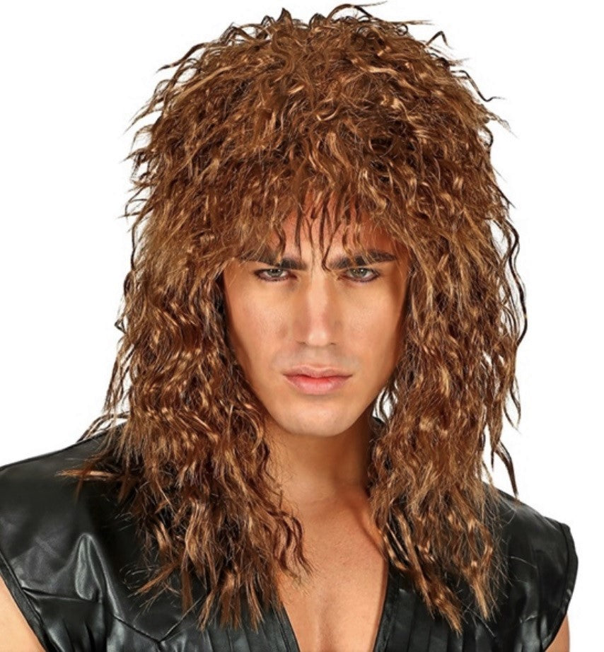 80er Rockstar Perücke für Herren und Damen