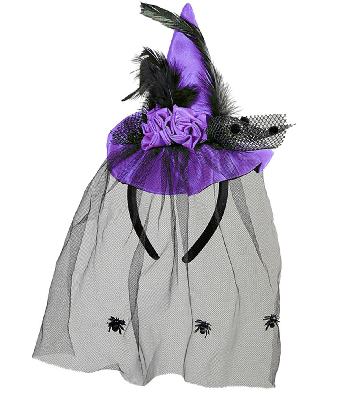 Hexenhut Haarschmuck – Halloween Fascinator