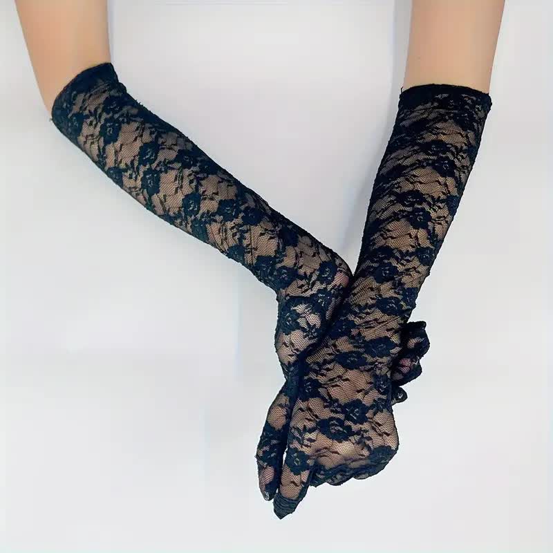 Spitzenhandschuhe – Gala & Halloween
