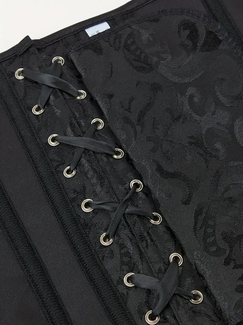 Unterbrust-Corsage Gothic, Pirat & Vampir