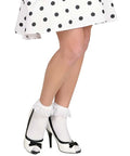 Rockabilly Socken mit Spitze – 50er Jahre